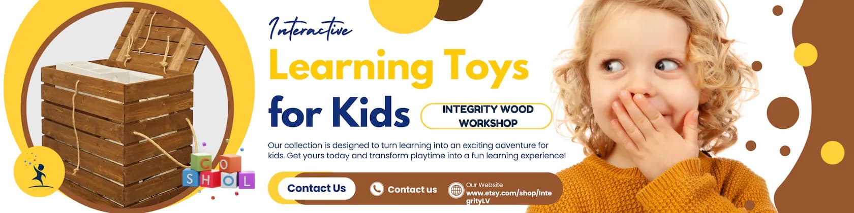 Learning toys for kids integrity wood workshop